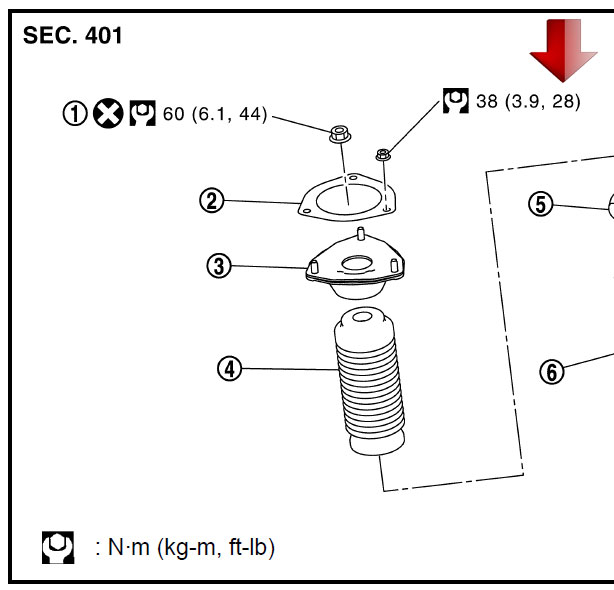 Tanabe front strut tower bar packaging